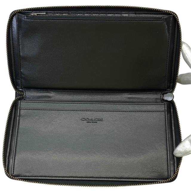 COACH 【美品】COACH コーチ F66564 長財布 オーガナイザーラウンド