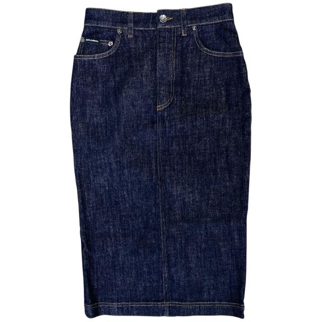 DOLCE＆GABBANA D&G 38/24 デニムスカート✨ Dolce&Gabbana デニムスカート DOLCE＆GABBANA D&G 38/24 デニム