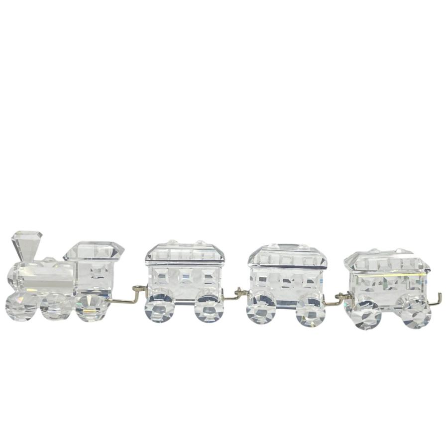 SWAROVSKI（スワロフスキー） Train トレイン 機関車 4両 オブジェ