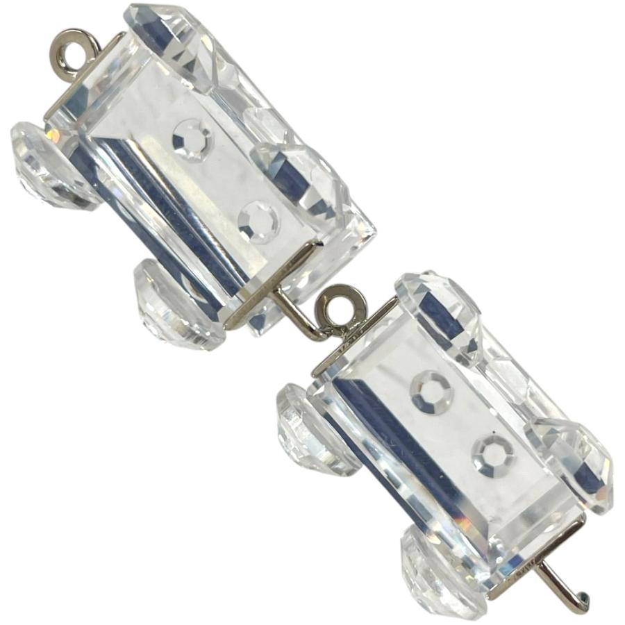 SWAROVSKI スワロフスキー Train トレイン 機関車 4両 オブジェ フィギュリン インテリア 置物  193014 クリスタルガラス クリア | SWAROVSKI | 07