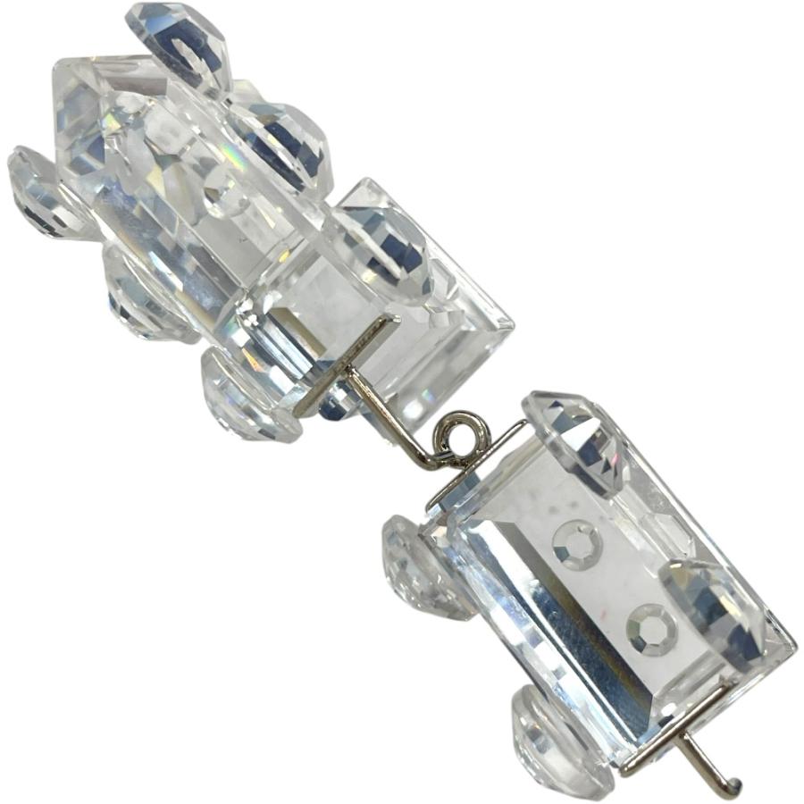 SWAROVSKI スワロフスキー Train トレイン 機関車 4両 オブジェ フィギュリン インテリア 置物  193014 クリスタルガラス クリア | SWAROVSKI | 08