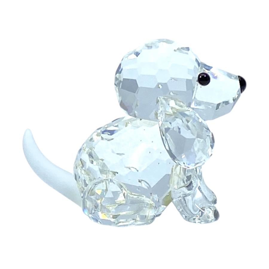 SWAROVSKI（スワロフスキー） お座りビーグル 犬 オブジェ フィギュ