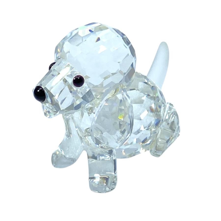 SWAROVSKI（スワロフスキー） お座りビーグル 犬 オブジェ フィギュ