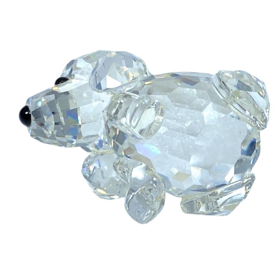 SWAROVSKI（スワロフスキー） お座りビーグル 犬 オブジェ フィギュ