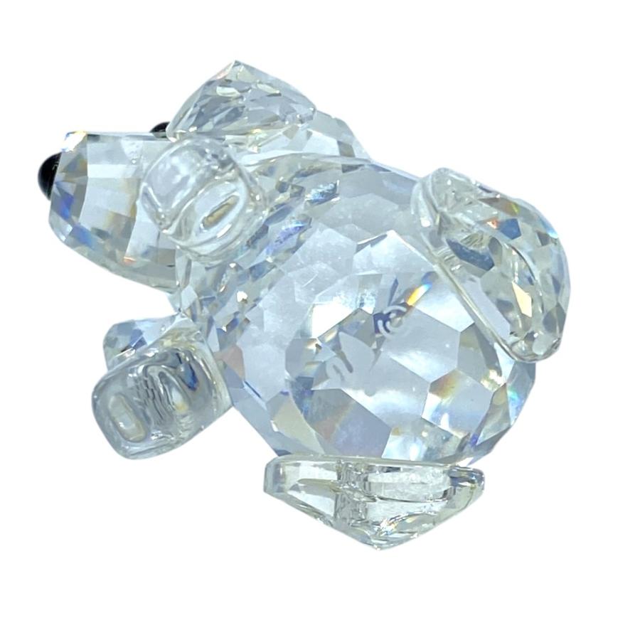 SWAROVSKI（スワロフスキー） お座りビーグル 犬 オブジェ フィギュ