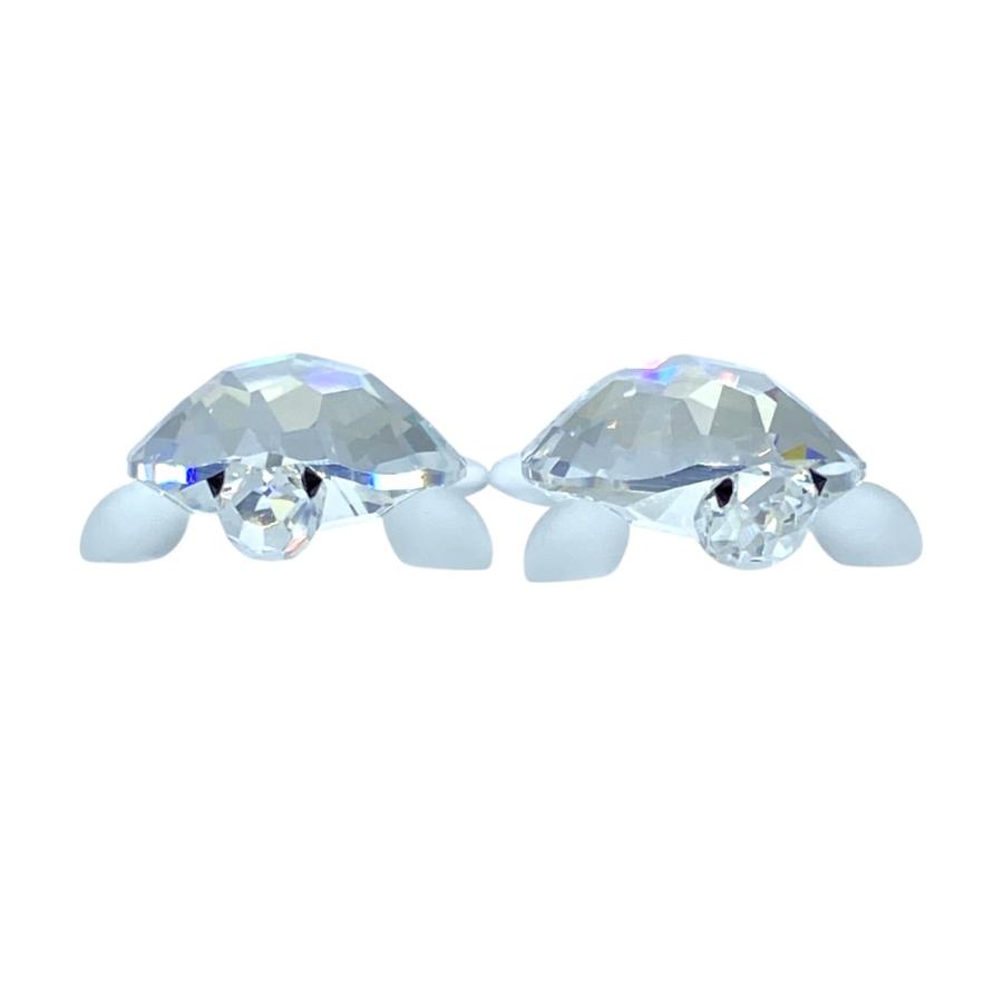 SWAROVSKI（スワロフスキー） ベイビータートル 2匹セット 亀 オブジェ