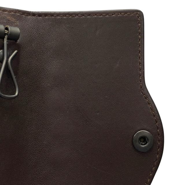 BOTTEGA VENETA ブラウンキーケース　美品 BOTTEGA VENETA（ボッテガ・ヴェネタ） 6連 キーケース キーフック
