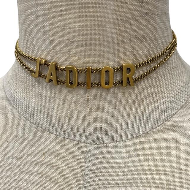 ChristianDior ディオール J'ADIORネックレス　ゴールド Christian Dior （未使用 展示品）クリスチャンディオール ジャ