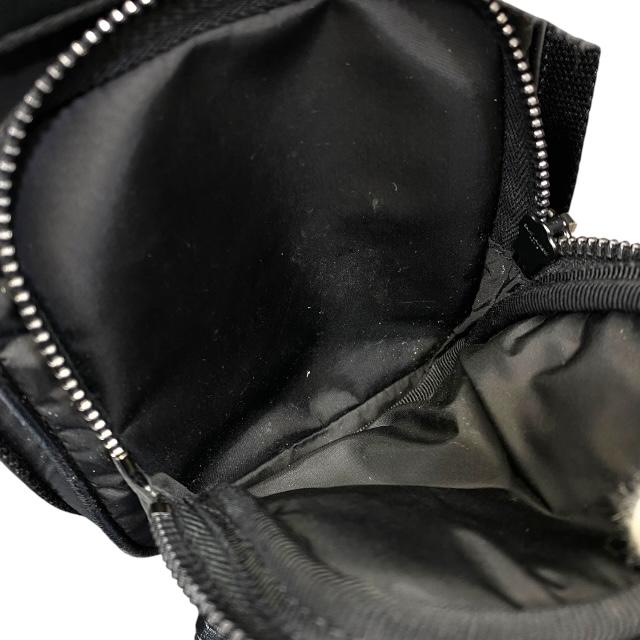 SAINT LAURENT PARIS(サンローランパリ) ショルダーバッグ美品  779661 黒 レザー 中古・古着通販】Saint Laurent Paris (サンローランパリ) レザー切替