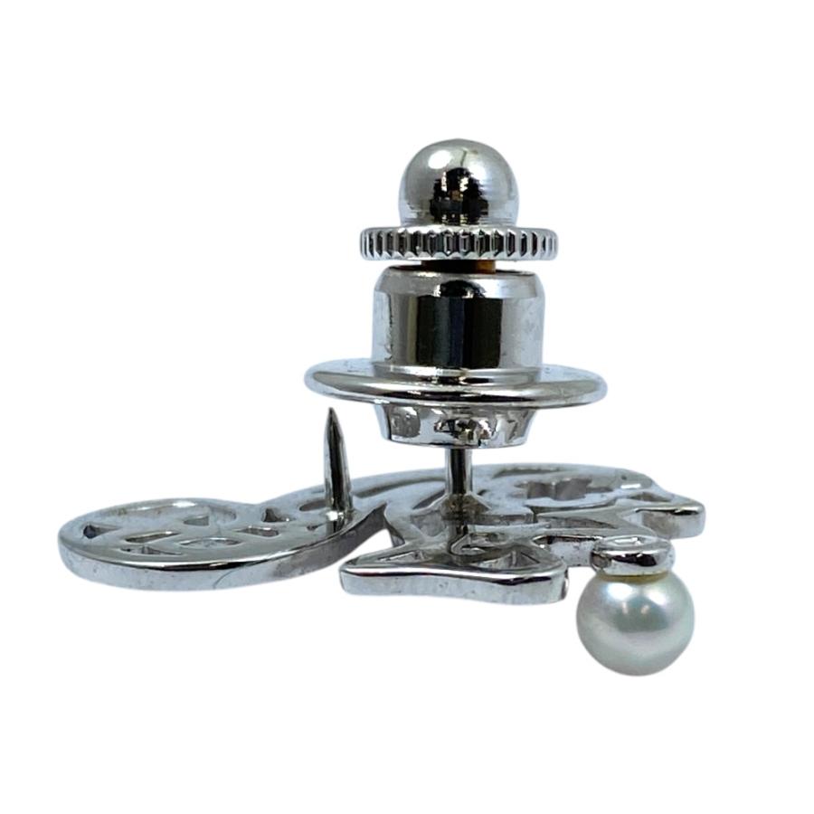 MIKIMOTO（ミキモト） ピンブローチ リスモチーフ アクセサリー メタル
