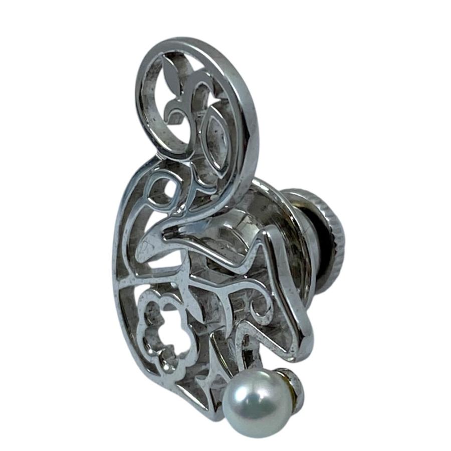 MIKIMOTO（ミキモト） ピンブローチ リスモチーフ アクセサリー メタル