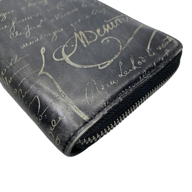 Berluti ベルルッティ ラウンドファスナー 長財布 カリグラフィ レザー ベルルッティ レザー ベネチア カリグラフィ ラウンドファスナー 長