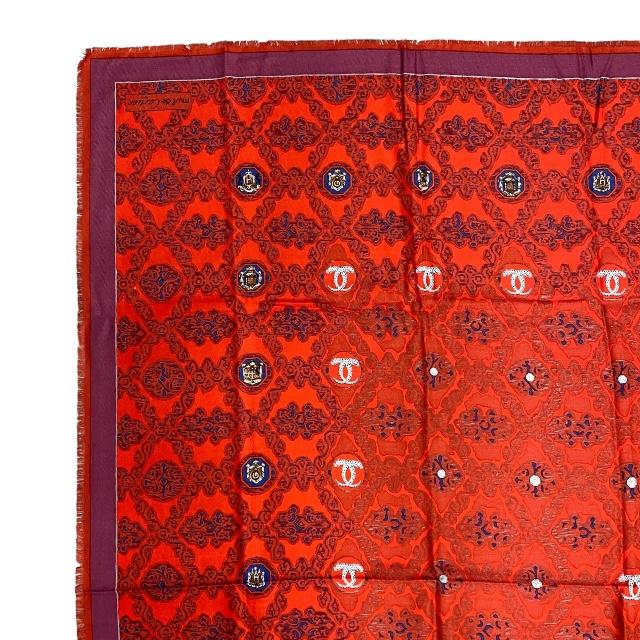 【カルティエ】マストライン パンテール 大判ストール ショール ウール シルク Cartier（カルティエ） マストライン 大判 ストール 2C パンテール