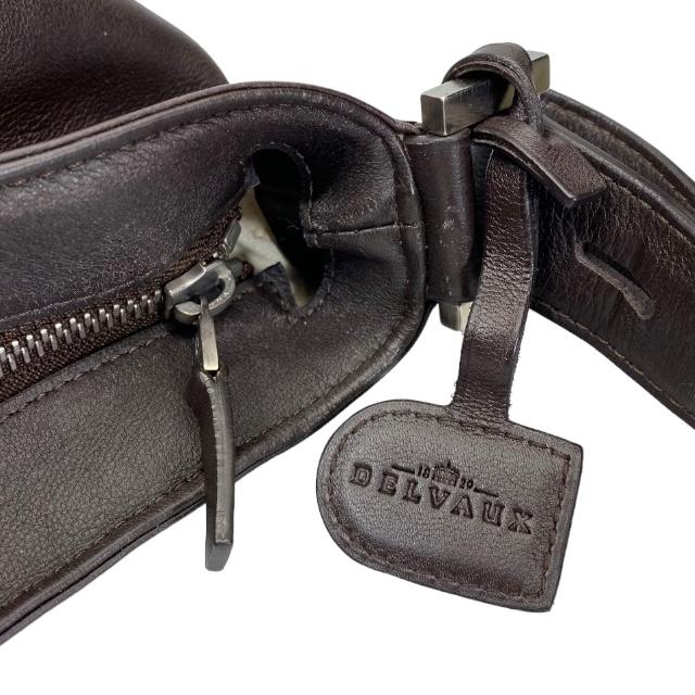 20854✨DELVAUX デルヴォー ルイーズ ハンド ワンショルダーバッグ DELVAUX（デルヴォー） デルボー ルイーズ ショルダーバッグ クロス