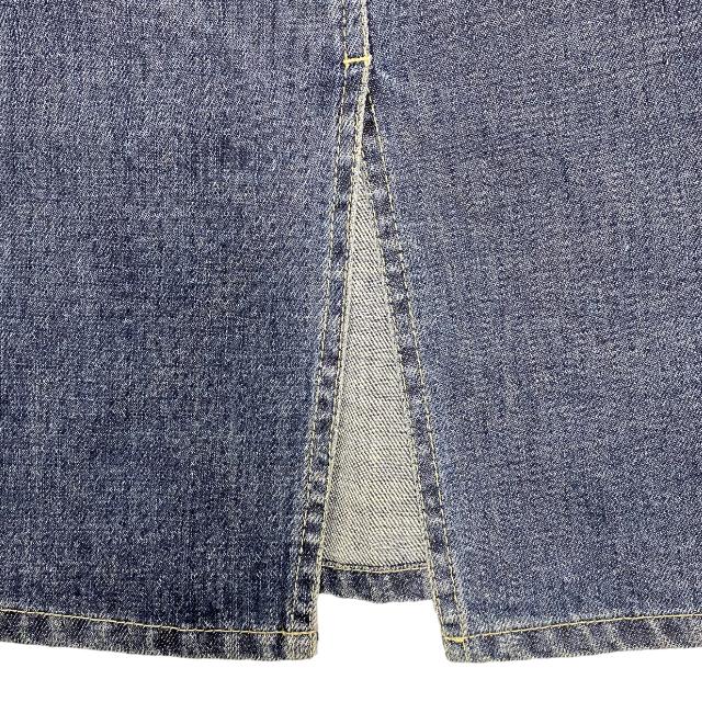 FENDI フェンディ デニム スカート ボトムス ひざ丈スカート バック  