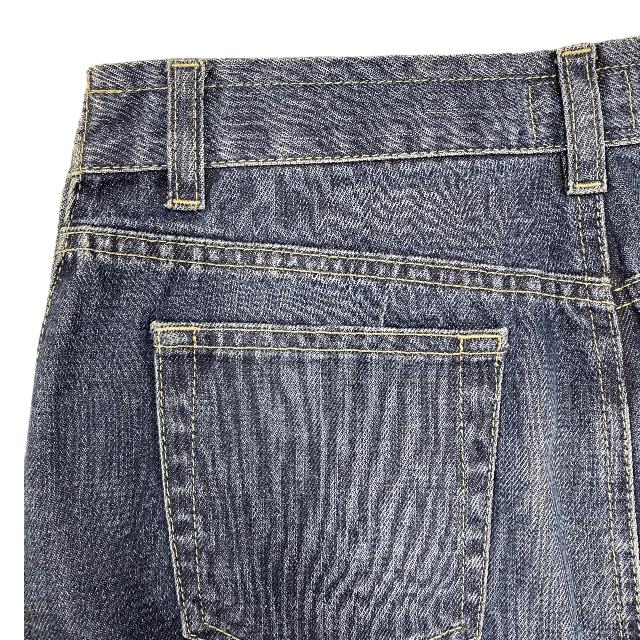 FENDI フェンディ デニム スカート ボトムス ひざ丈スカート バック  