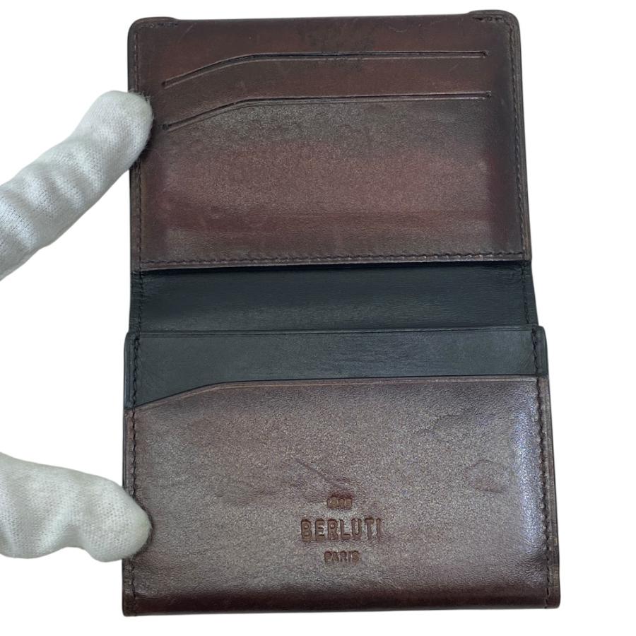 Berluti（ベルルッティ） カリグラフィ カードホルダー カードケース