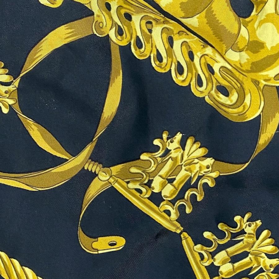 HERMES（エルメス） Les Cavaliers d'Or 黄金の騎士 カレ90 スカーフ