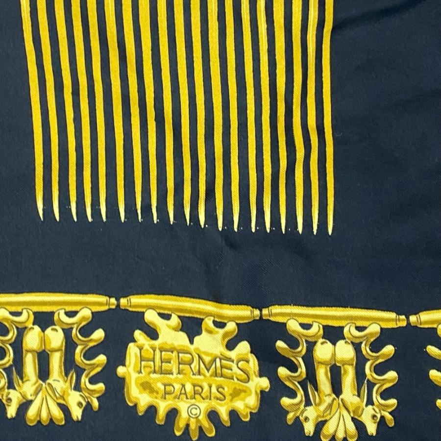 HERMES（エルメス） Les Cavaliers d'Or 黄金の騎士 カレ90 スカーフ