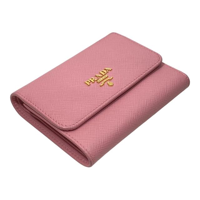 PRADA プラダ 1MH840 三つ折り財布 コンパクトウォレット 良品 PRADA プラダ 1MH840 三つ折り財布 コンパクトウォレット 良品