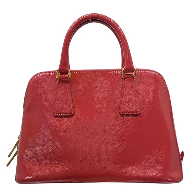 PRADA（プラダ） BL0838 ハンドバッグ トライアングル ロゴ エナメル