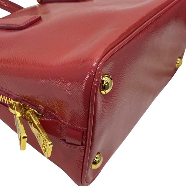 PRADA（プラダ） BL0838 ハンドバッグ トライアングル ロゴ エナメル