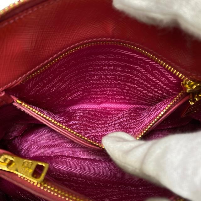 PRADA（プラダ） BL0838 ハンドバッグ トライアングル ロゴ エナメル