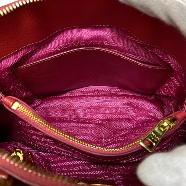 PRADA（プラダ） BL0838 ハンドバッグ トライアングル ロゴ エナメル