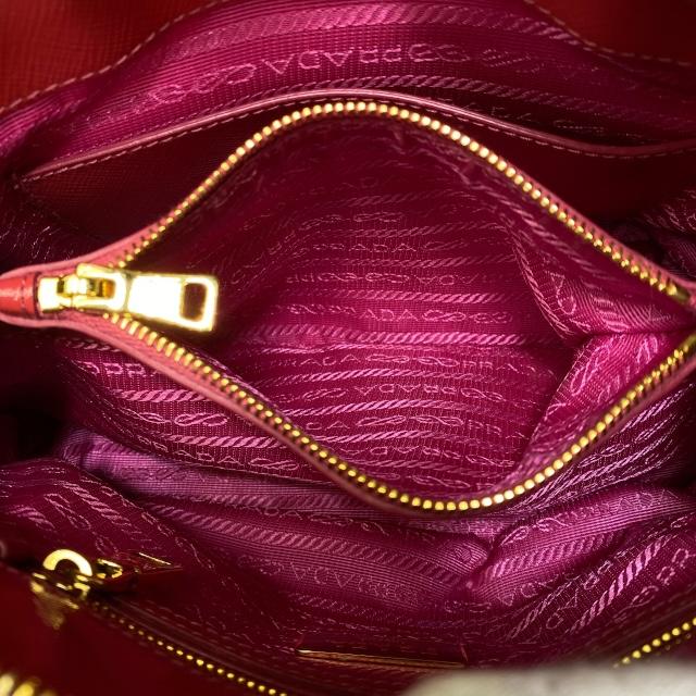 PRADA（プラダ） BL0838 ハンドバッグ トライアングル ロゴ エナメル
