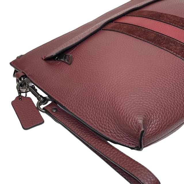 コーチ COACH 58951 ミックスドレザー クラッチバッグ セカンドバッグ 