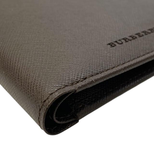 【新品未使用】 BURBERRY　折り財布　小銭入れあり　箱付き BURBERRY（バーバリー） Bシールド ウォレット コイン入れ付き 三