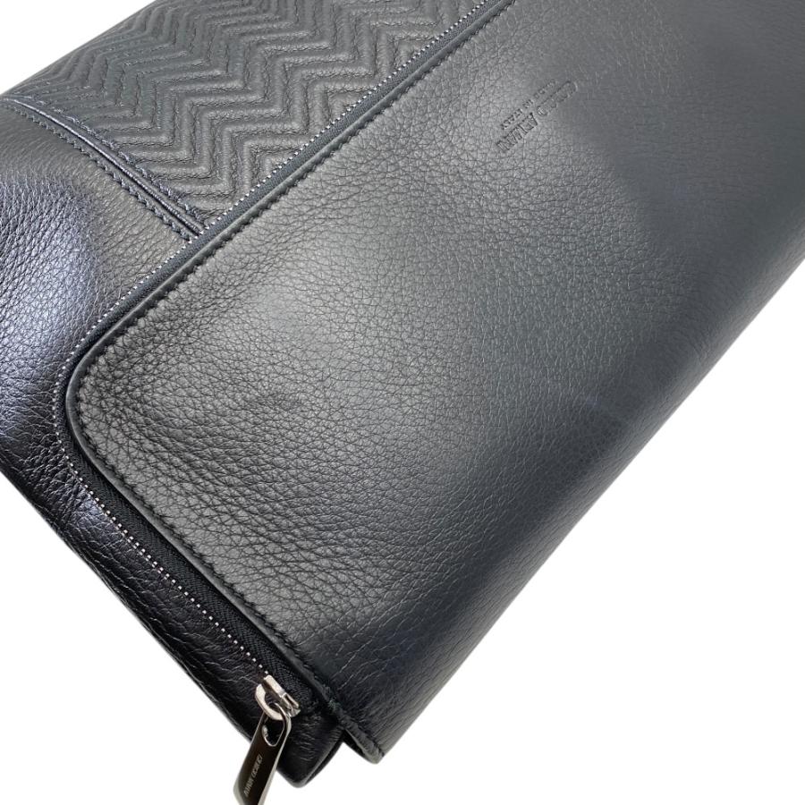 未使用✨ ジョルジオアルマーニ クラッチバッグ ロゴ金具 ブラック GIORGIO ARMANI ジョルジオ アルマーニ クラッチバッグ セカンドバッグ