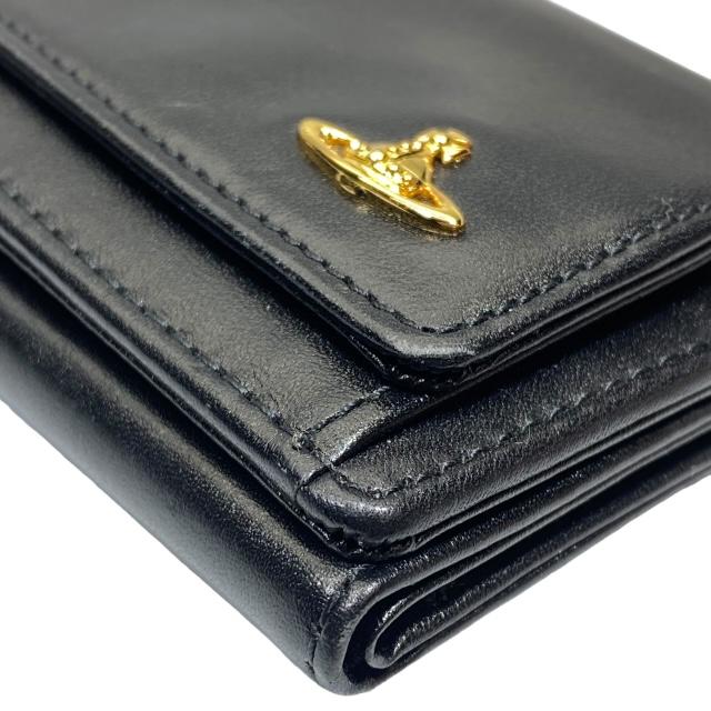 未使用 ヴィヴィアンウエストウッド 財布 折り財布 三つ折り財布 ミニウォレット Vivienne Westwood ミニ財布 三つ折り エンボス ウォレット 限定