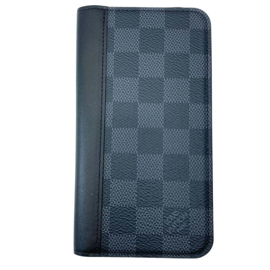 LOUIS VUITTON ダミエ グラフィット スマホケース LOUIS VUITTON（ルイ・ヴィトン） 未使用 ルイ ヴィトン ダミエ・グラ