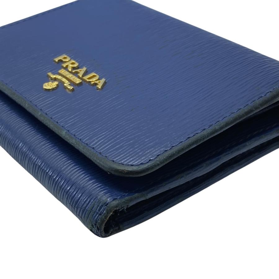 PRADA（プラダ） VITELLO MOVE ヴィッテロムーブ 三つ折り財布 折財布