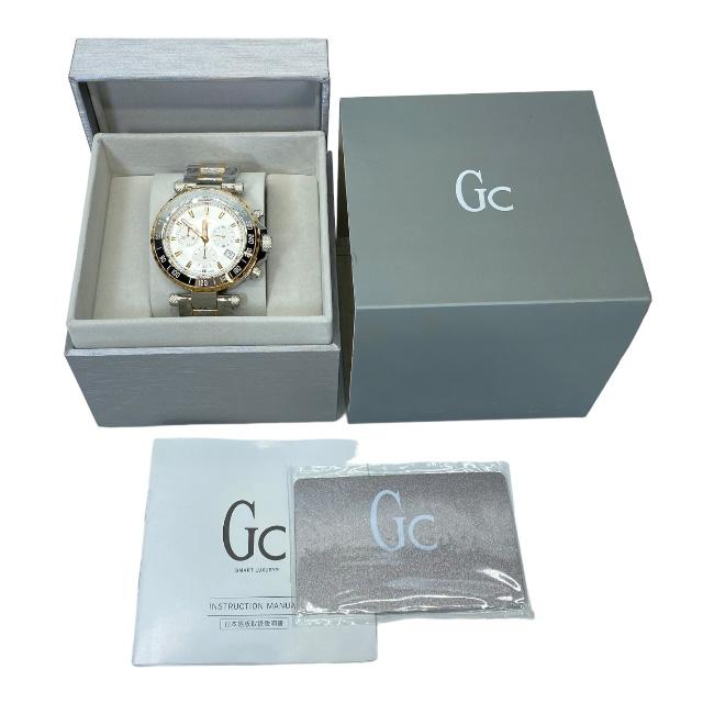 【稼働】 GC WATCHES 141002G1 クロノグラフ 腕時計 シルバー 稼働】 GC WATCHES 141002G1 クロノグラフ 腕時計 シルバー