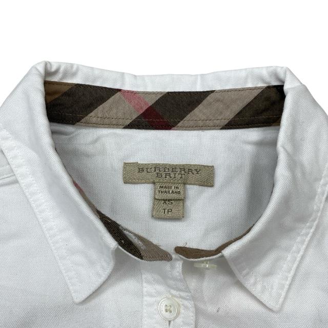 バーバリー BRIT 五分袖シャツ BURBERRY BRIT（バーバリーブリット） 【未使用】BURBERRY BRIT