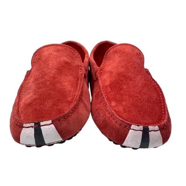 【新品未使用】TOD'S トッズ フェラーリ★ スエード　ローファー モカシン TOD'S 【未使用】TODS トッズ Ferrari フェラーリ 靴 シューズ