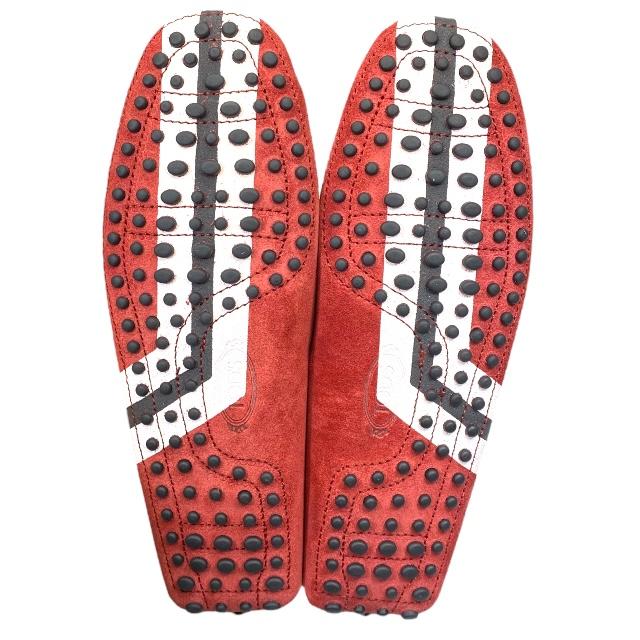 【新品未使用】TOD'S トッズ フェラーリ★ スエード　ローファー モカシン TOD'S 【未使用】TODS トッズ Ferrari フェラーリ 靴 シューズ