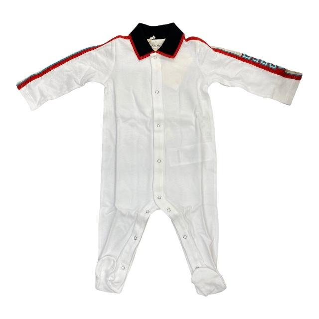 未使用】GUCCI グッチ ベビー服 ロンパース オールインワン 長袖