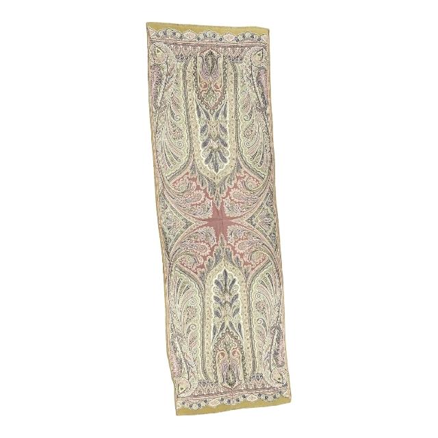 ETRO エトロ スカーフ マフラー ストール ショール シルク ウール