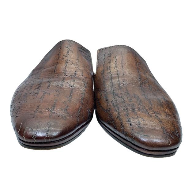 Berluti ベルルッティ カリグラフィ シューズ スリッポン Berluti ベルルッティ カリグラフィ シューズ スリッポン