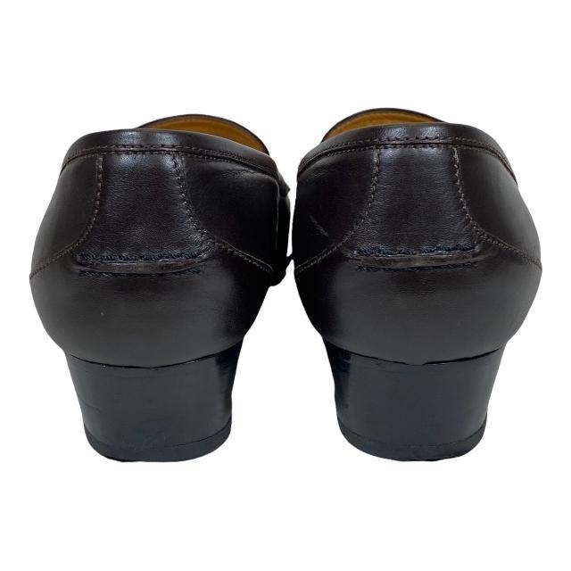 HERMES エルメス ローファー パンプス 靴 スクエアトゥ チャンキー