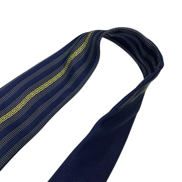 GIANNI VERSACE ヴェルサーチ ネクタイ メデューサ ストライプ