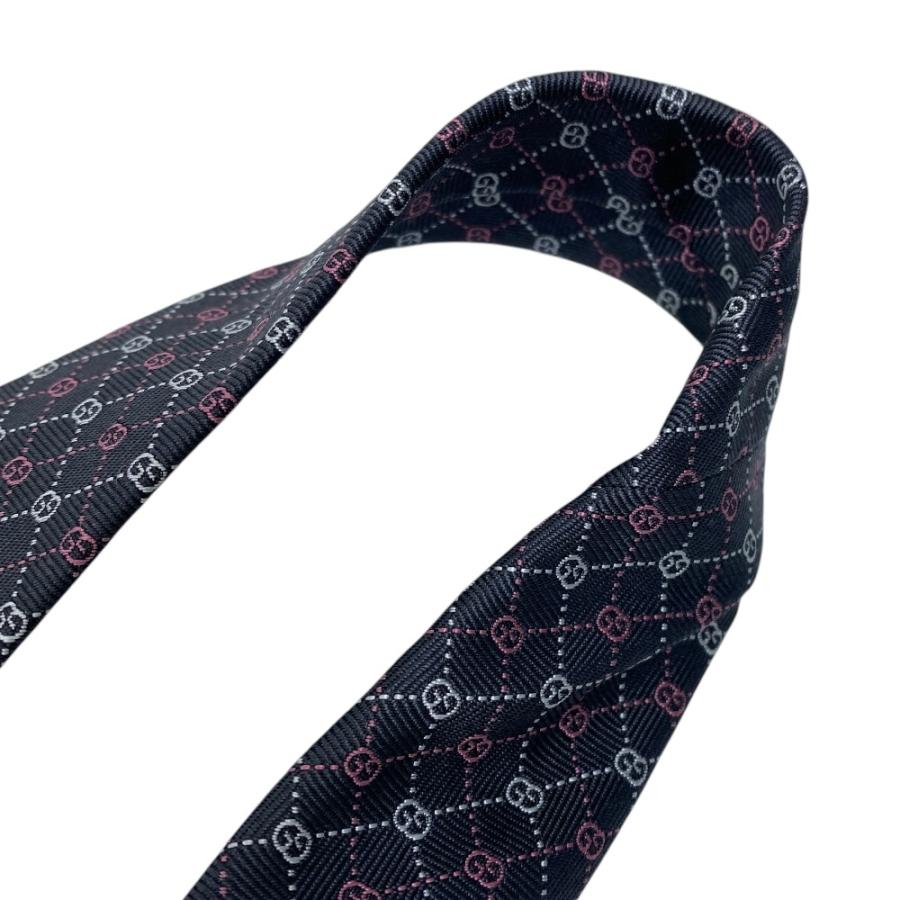 GUCCI（グッチ） 美品 ネクタイ ループタイ レギュラータイ GGロゴ