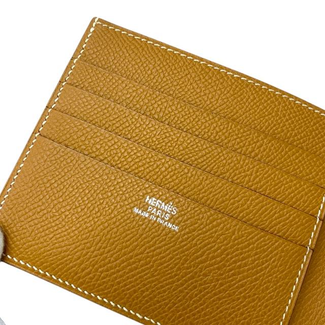 ✨美品✨ エルメス MC2 コペルニクス レザーバレニア 二つ折り財布 ブラウン 2603412069.jpg?1749192090