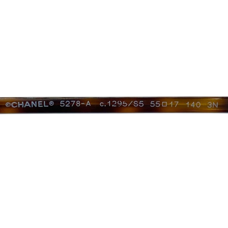 CHANEL（シャネル） ココマーク べっ甲サングラス ウェリントン ロゴ