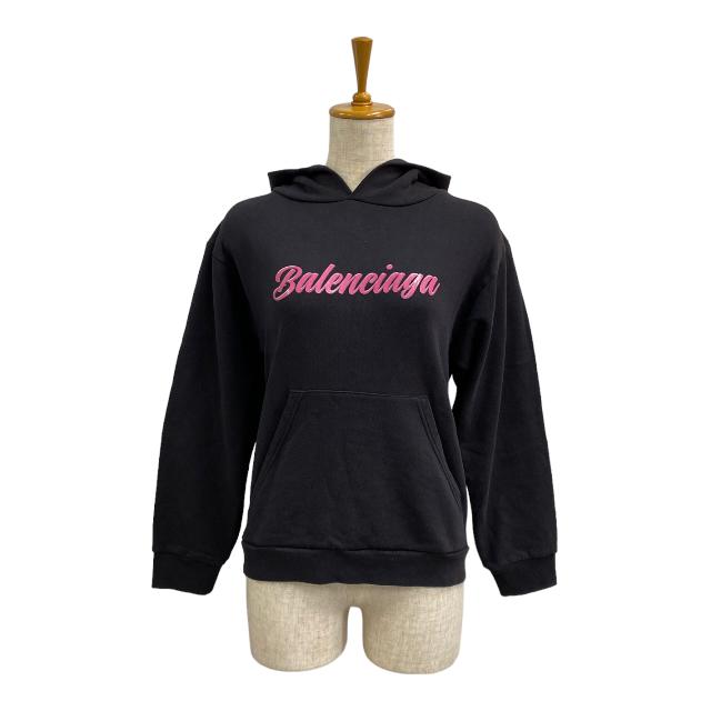 BALENCIAGA バレンシアガ プルオーバー ロゴ パーカー 長袖 トップス  