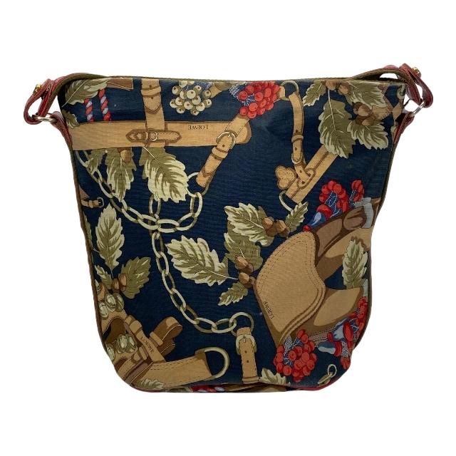 LOEWE ロエベ ショルダーバッグ ボタニカル柄 バケツ型 バッグ 斜め 
