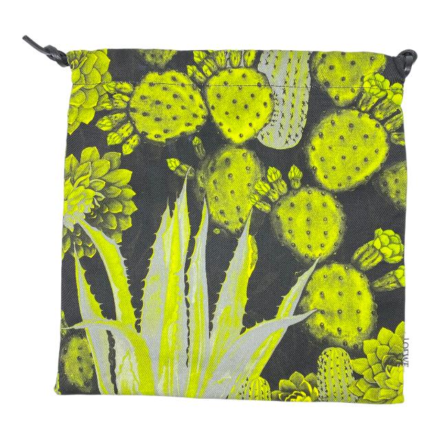 エルメススイムパンツ水着ショートパンツ総柄 巾着ポーチ付きL